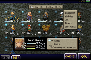 FINAL FANTASY TACTICS : WotL - Screenshot 3
