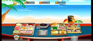 Burger Mania. На пляж. - Screenshot 1