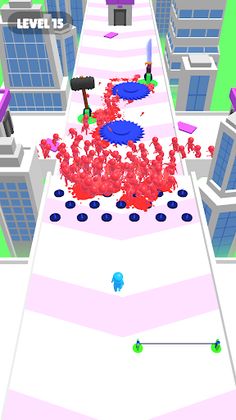 Run and Draw: Mob Control - Screenshot 1