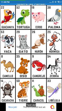 E-Lote: Animales de la Natural - Screenshot 2