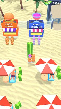 Beach Idle 3D - Screenshot 1