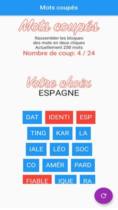 Mots Coupés - Screenshot 3