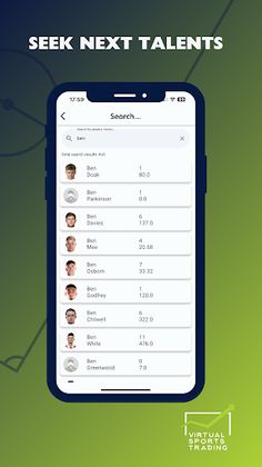 Virtual Sports Trading - Screenshot 2