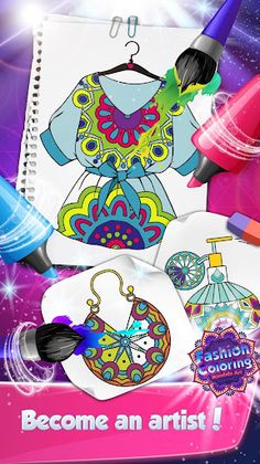 Mandala Art: Fashion Coloring  - Screenshot 4