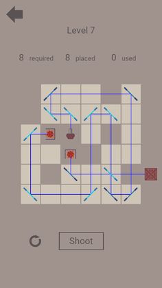 Lasers & Mirrors Puzzle: Warps - Screenshot 1