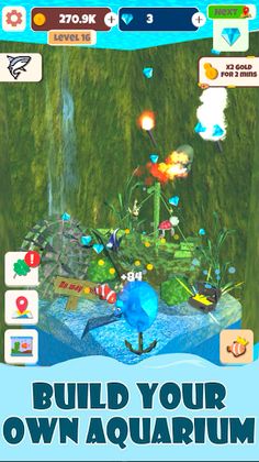 Idle Aquarium 3D - Screenshot 1