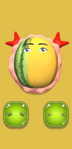 Makeup Fruits - Screenshot 1