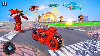 Flying CAR Robot Car Transform - Screenshot 3