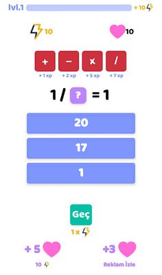 MATH X - Math Game - Screenshot 2