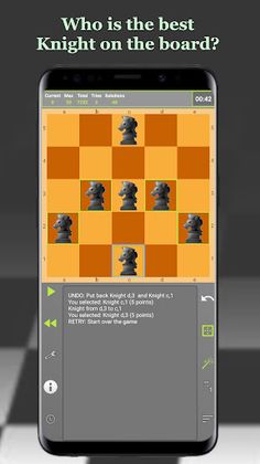 Knights fight - chess puzzles - Screenshot 1