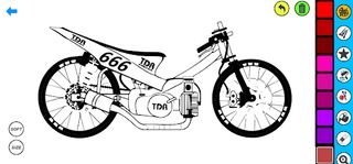 Drag Bike Coloring Book - Screenshot 3