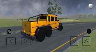 6x6 Driving G63 Truck Off Road - Screenshot 2