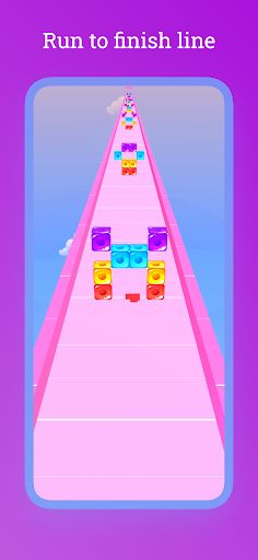 Puzzle Blocks Running 3D - Screenshot 3