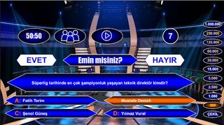 Milyoner Futbol - Screenshot 1