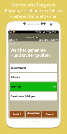 Hunde Quiz mit Wuff - Screenshot 2