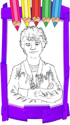 Stranger Things :Coloring Book - Screenshot 1