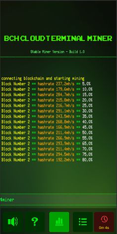 BCH TERMINAL CLOUD MINER - Screenshot 3