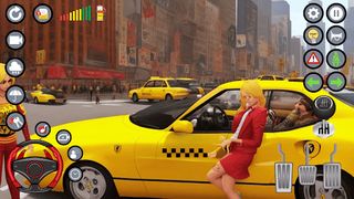 Us Taxi Car Parking Sim Game - Screenshot 2