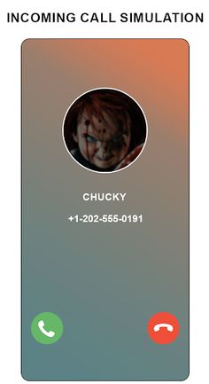 Scary Doll Fake Video Call sim - Screenshot 3