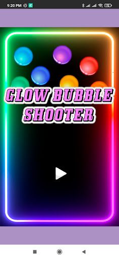 Glow Bubble Shooter - Screenshot 1