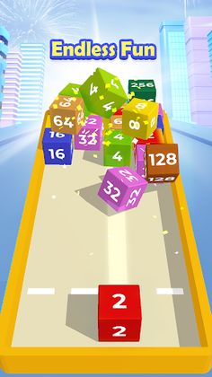 Cube 2048: 3D Puzzle Game - Screenshot 2