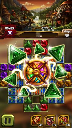 Jewel Amazon : Match 3 Puzzle - Screenshot 2