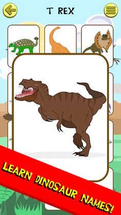 Dino Matching and Quiz Games - Screenshot 3