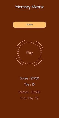 Memory Matrix - Screenshot 1