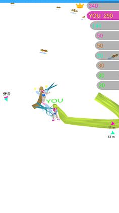 Hair Rush Challenge Race 3D - Screenshot 2