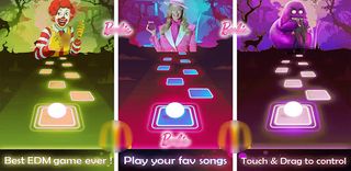 Grimace Monster Scary Tiles 3D - Screenshot 2