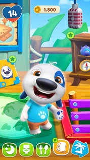 My Talking Hank: Islands - Screenshot 1