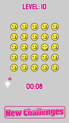 Emoji Odd 1 Out Puzzle - Screenshot 2