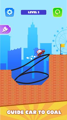 Draw Bridge Puzzle - Screenshot 2