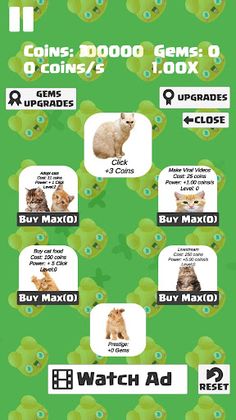 Kitty Idle Tap Game - Screenshot 4