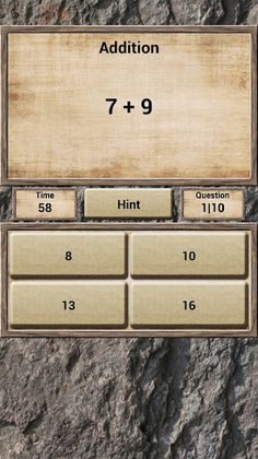 Math - Quiz Game - Screenshot 1