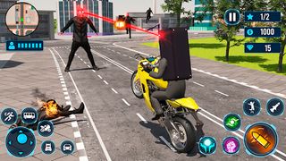 Superhero Rope Monster Game - Screenshot 3