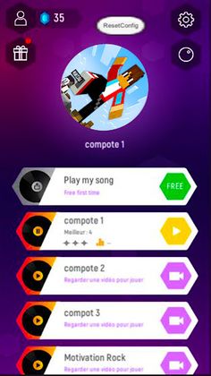 compote Tiles Hop Music 3D - Screenshot 1