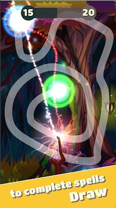 Line Wand Magic - Drawing Game - Screenshot 2