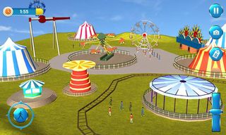 Theme Park Fun Swings Ride - Screenshot 3