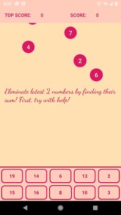 NumberFall - Addition Math Gam - Screenshot 2