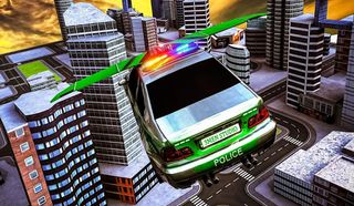 Police Flying Car Simulation - Screenshot 1