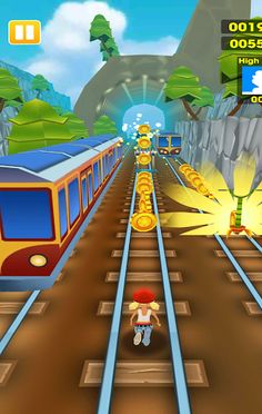 Subway Train Endless Surf Fun - Screenshot 4
