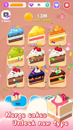 Merge Cake Mania - Screenshot 3