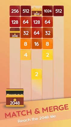 NorthGrav - Match & Merge 2048 - Screenshot 1