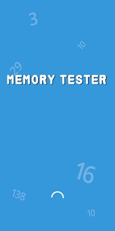 Memory Tester - Screenshot 1