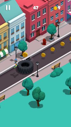 Skating Ninja - Screenshot 4