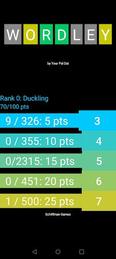 Wordley - by Your Pal Dal - Screenshot 1