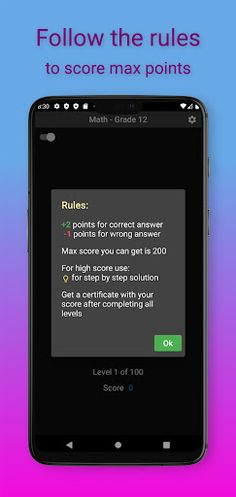 12th Grade Math Challenge - Screenshot 3