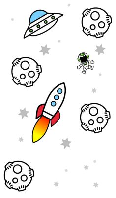 Mission A: Save the astronauts - Screenshot 1