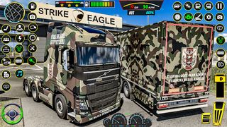 American Army Truck Driving - Screenshot 1